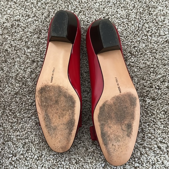 Salvatore Ferragamo Red Shoes - Picture 2 of 4